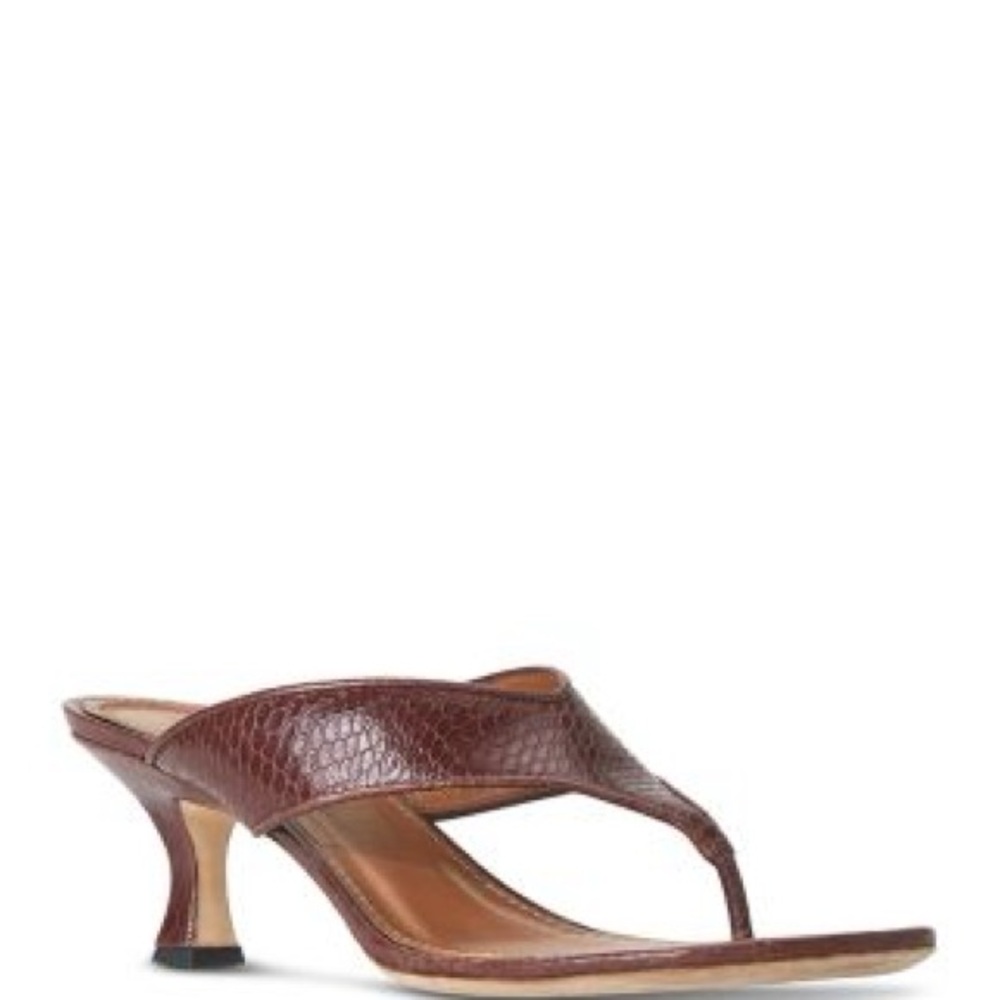 STAUD Natalia thong sandal kitten heel - Picture 3 of 5